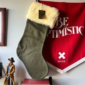 Filson Mackinaw Wool Christmas Stocking | Made in USA